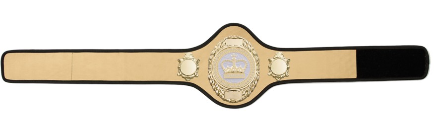 CHAMPIONSHIP BELT PRO286/G/WHTGEM - AVAILABLE IN 10+ COLOURS
